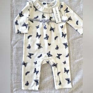 - NWT Beautiful Janie & Jack butterflies one piece